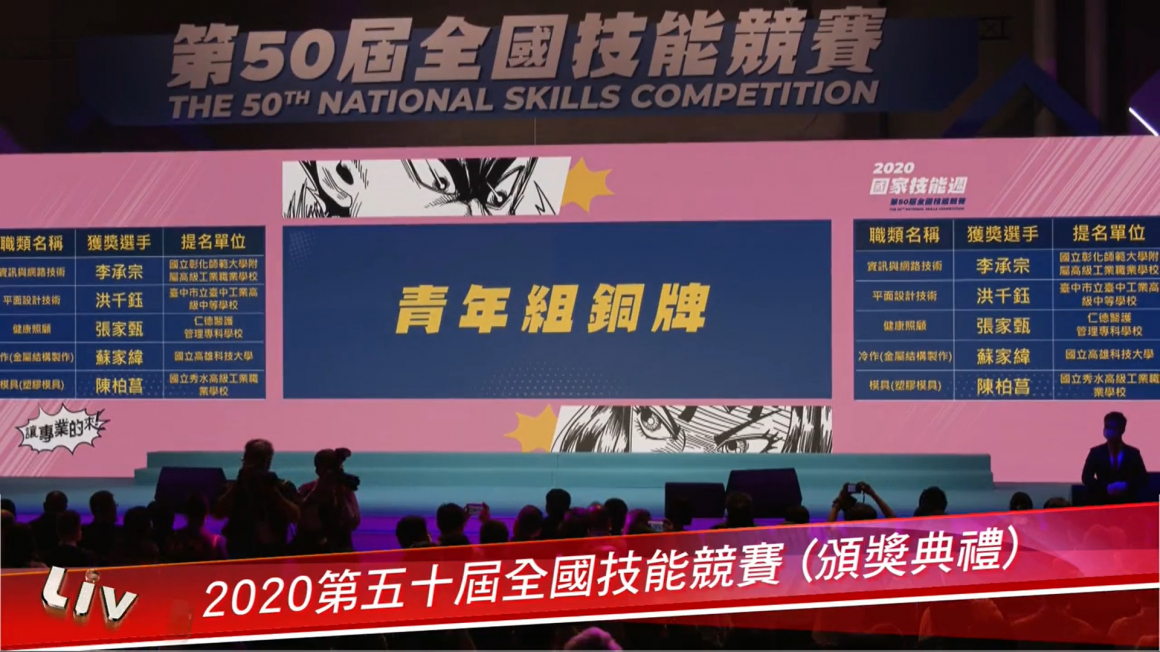 頒獎典禮畫面1 頒獎典禮畫面1