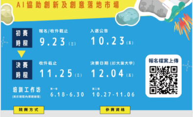 115年全國SDGs創新創意創業競賽熱烈報名中！